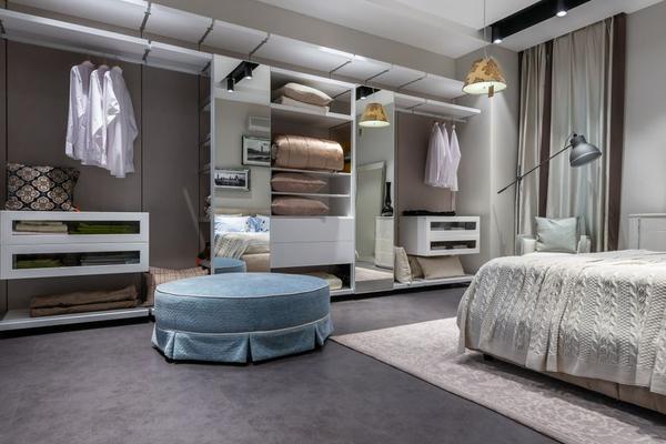 freestanding wardrobe vs fitted storage
